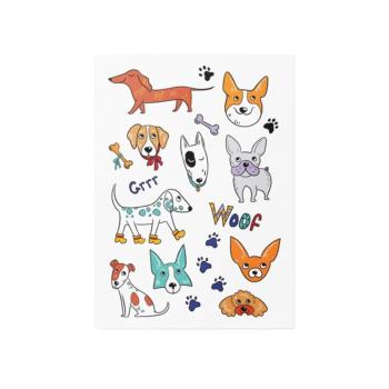 TATTonMe Temporary Tattoos Dogs tatuaj pentru copii rezistente la apă 1 buc