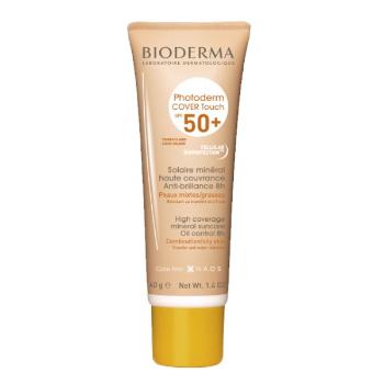 Bioderma Machiaj mineral cu acoperire mare Photoderm Cover Touch SPF 50+ (High Coverage Mineral Suncare) 40 g Light