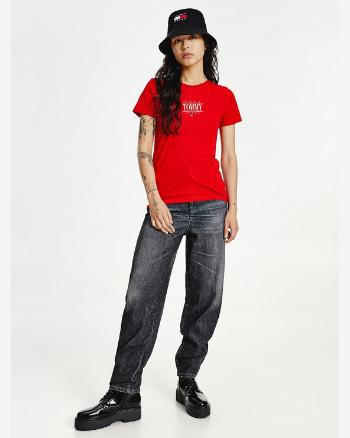 Tommy Jeans Essential Logo Tricou Roșu