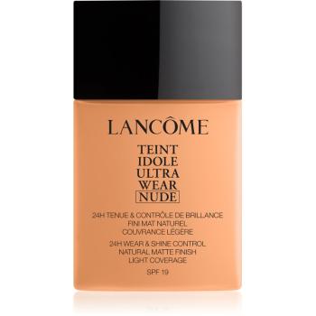 Lancôme Teint Idole Ultra Wear Nude make-up usor matifiant culoare 06 Beige Cannelle 40 ml