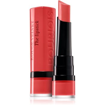 Bourjois Rouge Velvet The Lipstick ruj mat culoare 08 Rubi’s Cute 2.4 g