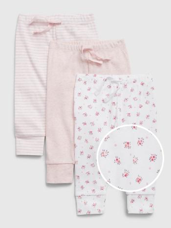 GAP Pantaloni de trening pentru copii 3 buc Roz