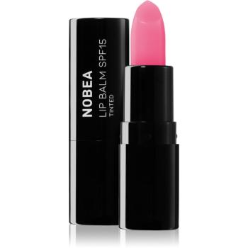 NOBEA Day-to-Day Lip Balm SPF 15 Tinted balsam de buze SPF 15 #L03 Peony pink 4 g