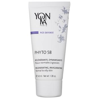 Yon-Ka Age Defense Phyto 58 crema regeneratoare de noapte pentru piele normala si grasa 40 ml