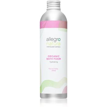Allegro Natura Organic spumă hidratantă pentru baie 250 ml