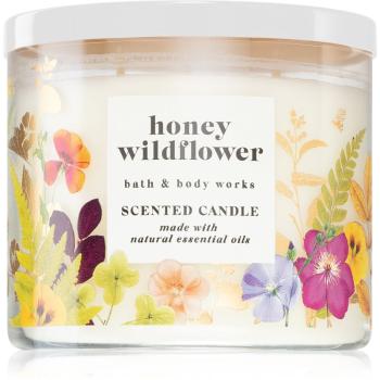 Bath & Body Works Honey Wildflower lumânare parfumată 411 g