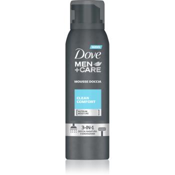 Dove Men+Care Clean Comfort spumă pentru duș 3 in 1 200 ml