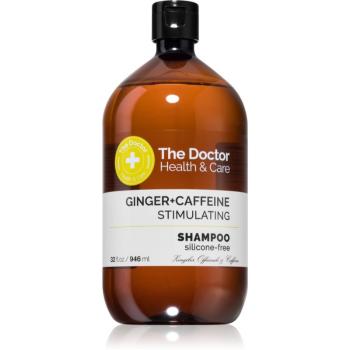 The Doctor Ginger + Caffeine Stimulating sampon de întărire pentru părul subtiat cu tendința de a cădea cu cafeina 946 ml