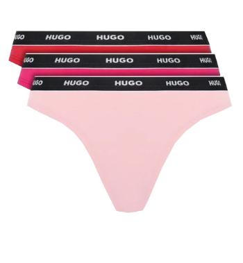 Hugo Boss 3 PACK - chiloți HUGO pentru femei 50480157-969 S