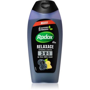 Radox Men Feel Wild gel de duș pentru față, corp și păr pentru bărbați 400 ml