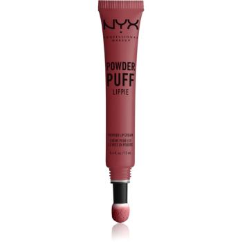 NYX Professional Makeup Powder Puff Lippie ruj cu pernițe aplicatoare culoare 04 Squad Goals 12 ml