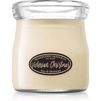 Milkhouse Candle Co. Creamery Victorian Christmas lumânare parfumată  Cream Jar 142 g