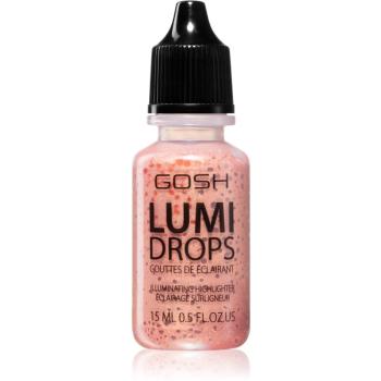 Gosh Lumi Drops iluminator lichid culoare 012 Rosegold 15 ml