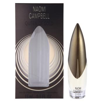 Naomi Campbell Queen of Gold Eau de Toilette pentru femei 15 ml