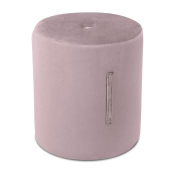 Puf Mazzini Sofas Fiore, ⌀ 40 cm, roz