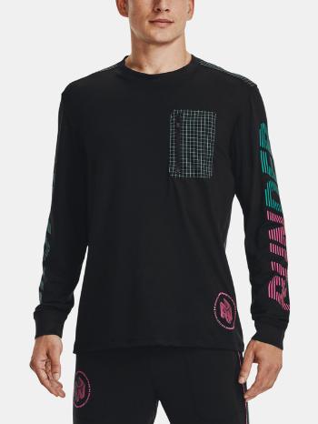 Under Armour UA Run Anywhere LS Tricou Negru