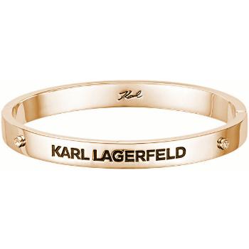 Karl Lagerfeld Brățară solidă cu logo distinctiv 5545266