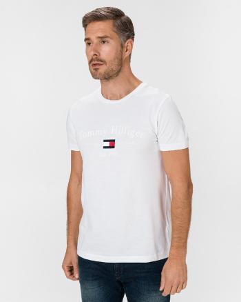 Tommy Hilfiger Archive Graphic Tricou Alb
