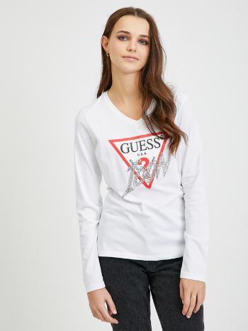 Guess Icon Tricou Alb