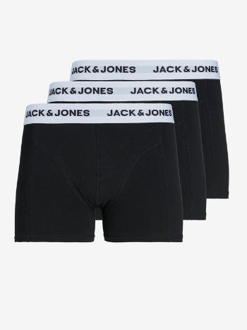 Jack & Jones Basic Boxeri, 3 bucăți Negru