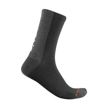 
                 CASTELLI Șosete clasice de ciclism - BANDITO WOOL 18 - negru  
            