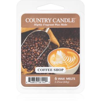 Country Candle Coffee Shop ceară pentru aromatizator 64 g