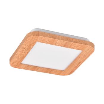 Plafonieră în culoare naturală LED 17x17 cm Camillus – Trio