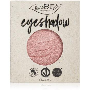 puroBIO Cosmetics Compact Eyeshadows fard ochi rezervă culoare 25 Pink 2,5 g