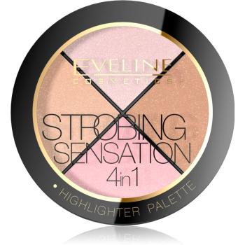 Eveline Cosmetics Strobing Sensation paletă de iluminatoare 12 g