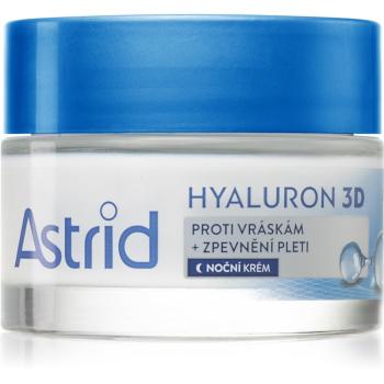 Astrid Hyaluron 3D cremă de noapte pentru fermitate și anti-ridr 50 ml