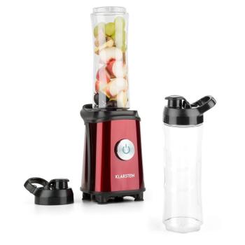 Klarstein Tuttifrutti, roșu, Mini Mixer, 350W, 800 ml, lamă tip cruce, BPA