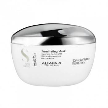 Alfaparf Milano Mască de iluminare pentru păr normal Semi di Lino Diamond (Illuminating Mask) 200 ml