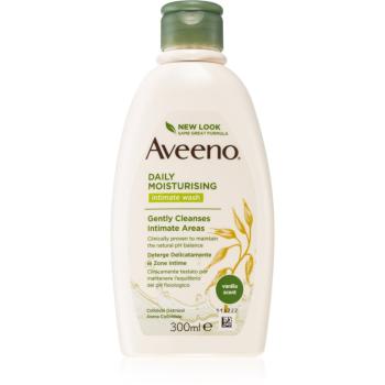 Aveeno Daily Moisturising Intimate wash gel pentru igiena intima Vanilla 300 ml