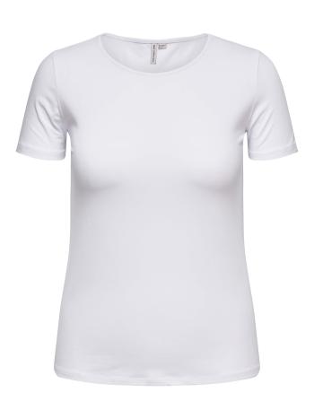 ONLY CARMAKOMA Tricou pentru femei CARJULES15248514 Alb-3 5XL/6XL