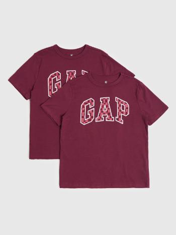 GAP Tricou pentru copii 2 buc Roșu