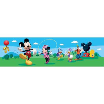 Bordură autoadezivă Mickey Mouse şi prietenii lui, 500 x 14 cm