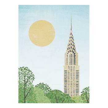 Poster 30x40 cm Chrysler Building - Travelposter