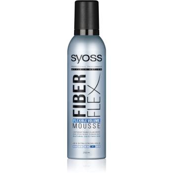 Syoss Fiber Flex spuma  pentru păr cu volum 250 ml