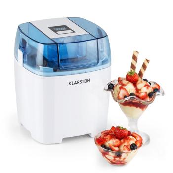 Klarstein Creamberry, 1,5 l, aparat pentru înghețată și iaurt înghețat, alb