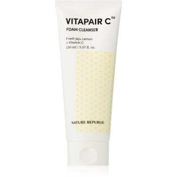 NATURE REPUBLIC Vitapair C Foam Cleanser spuma de curatare ce ofera stralucire 150 ml