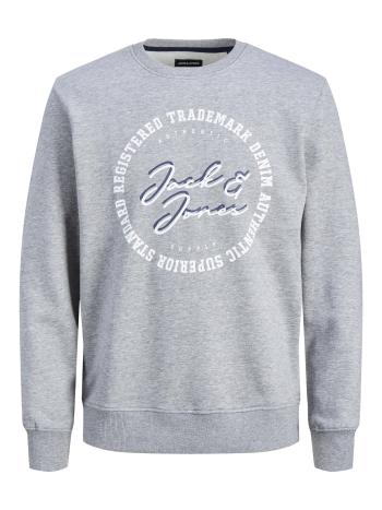 Jack&Jones Hanorac pentru bărbați JJSTAMP Regular Fit 12211549 Light Grey Melange M