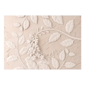 Tapet în format mare Artgeist Beige Paper Flowers, 400 x 280 cm