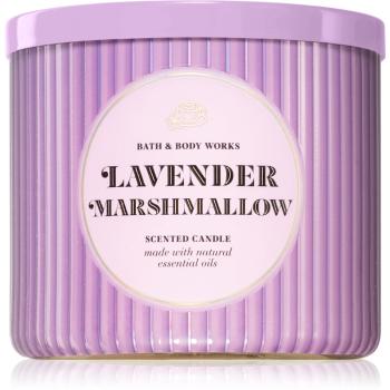 Bath & Body Works Lavender Marshmallow lumânare parfumată 411 g