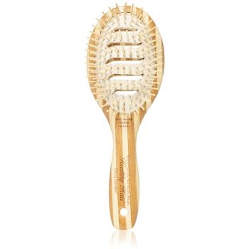 Olivia Garden Bamboo Touch perie de tip paletă pentru par si scalp Nylon M 1 buc