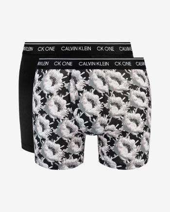 Calvin Klein Boxeri, 2 bucăți Negru Alb