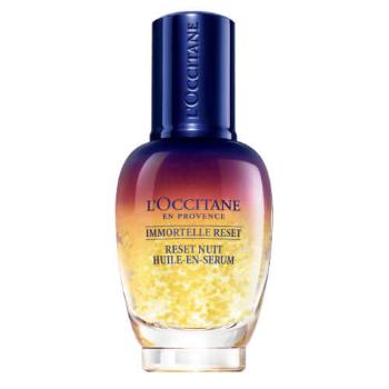 L`Occitane en Provence Ser de noapte îmbogățit cu ulei Immortelle Reset (Night Serum) 30 ml