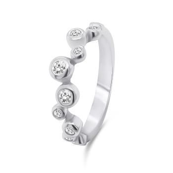 Brilio Silver Inel fermecător din argint cu pietre de zircon RI060W 50 mm