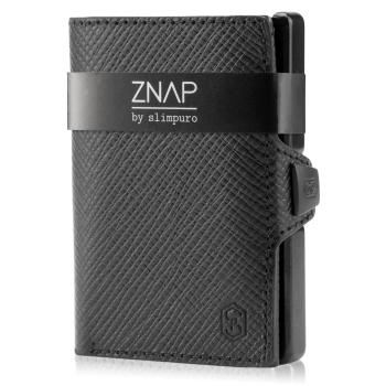 Slimpuro ZNAP, portofel subțire, 8 cărți, compartiment pentru monede, 8,9 × 1,5 × 6,3 cm (L × Î × l), protecție RFID