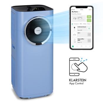 Klarstein Kraftwerk Smart 10K, aer condiționat, 3 în 1, 10000 BTU, control prin aplicație, telecomandă