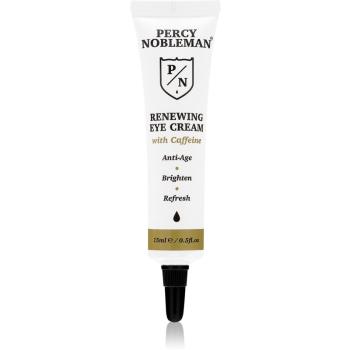 Percy Nobleman Renewing Eye Cream Anti-Age crema de ochi cu cafeina 15 ml